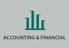 modern make design accounting and financial logo