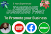 create, deign and optimize professional facebook business page