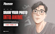 make your photo in anime style illustration