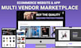 build multi store or marketplace website and app