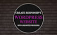 create a complete responsive website