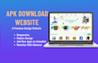 make apk download website on wordpress