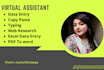 do fastest accurate data entry ,copy paste, typing ,  excel data entry