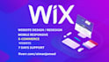wix website design and redesign or design ecommerce website
