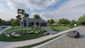 design your exterior project and render your walkthrough