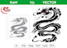 vector tracing vector art drawing line art raster to vector