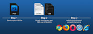 convert your PSD design to html5 with clean, structured and commented code