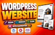 build, design or redesign responsive wordpress website with elementor pro