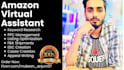 be your amazon virtual assistant and consultant