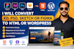 create template using HTML ,CSS and bootstrap