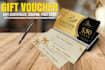 design voucher,gift certificate and coupon