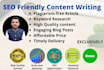 write SEO friendly article and blog post