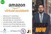 be your amazon seller central virtual assistant, VA