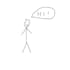 draw some shitty stick figures