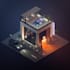 create 3d isometric renders