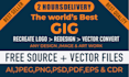 redesign,recreate,remake,edit logo,image to vector in 2hours