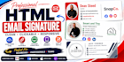 create a clickable HTML email signature for gmail and outlook