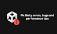 fix errors and bugs in your unity project