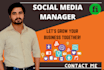be your social media manager and sales associate