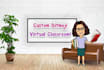 create a bitmoji custom themed virtual classroom slideshow