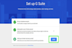 setup gsuite, zoho mail, office 365 mails