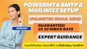 set up your own unlimited bulk email sending system with SMTP and automation