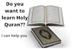 teach the holy quran and give knowledge about islamic topics