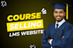 develop online course selling lms website with learndash or tutorlms