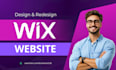 design, develop or redesign wix website, wix ecommerce website
