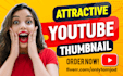 design amazing youtube thumbnail