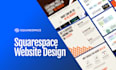 create a high converting squarespace website design