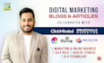 write SEO blog posts and articles and do content writing in 24 hours