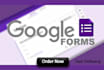 create google forms  spreadsheet within short time
