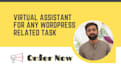 be your personal wordpress virtual assistant