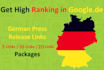 do german press release distributions