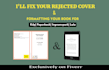 reformat, modify, resize, edit your book cover or format your book