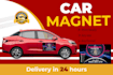 create van or car magnets, door decals, window decals, vehicle sign