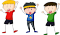 draw a high quality and unique stickman stick figure clipart