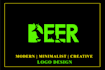 do modern, minimalist, creative logo design