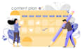 manage your blog for 1 month