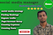 be your social media manager and content creator