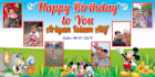 do professionally invitation card and birthday banners