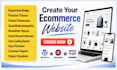 create wordpress ecommerce website design or woocommerce online store