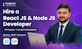 do react js frontend and node js backend development for you