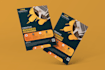 design any one page flyer within 24 hours