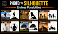 create custom silhouette from your photo