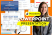 create business powerpoint presentation and google slide presentation