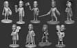 sculpt a 3d model and character for 3d printing