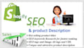 write products title and description, audit and optimize shopify SEO for ranking