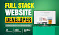 do full stack web app development using react js and node js
